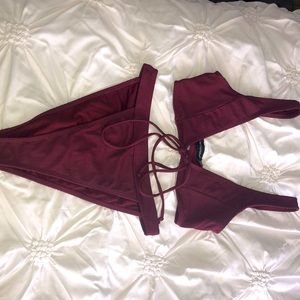 PrettyLittleThing High Waisted Bikini Set